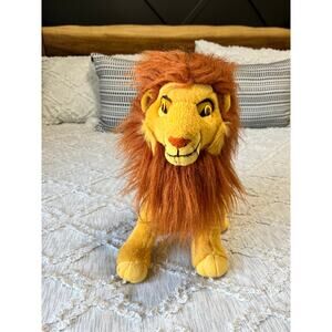 Vintage 1990's Applause Adult Simba Lion King Disney Plush